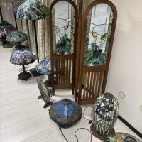 芦屋市　ステンドグラスのランプ買取りありがとうございました。